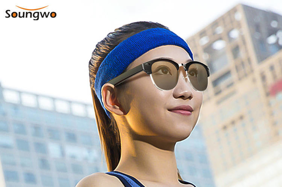 Intelligent Glasses Bluetooth Sunglasses Listening To Music Hands Free Phone Call