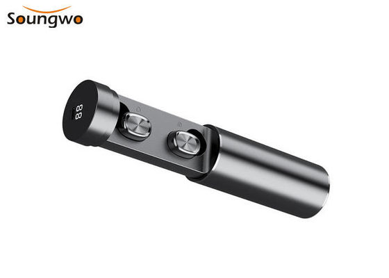 Auriculares de botón de funcionamiento de los deportes con los auriculares de la cancelación de ruido del Mic CVC8.0 de control de tacto